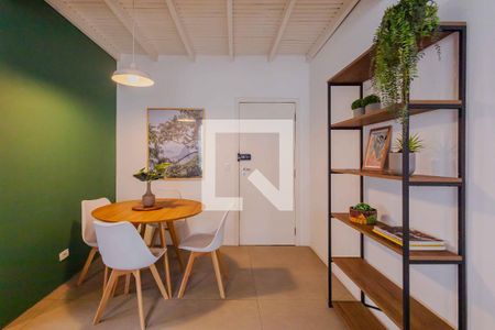 Sala de apartamento para alugar com 1 quarto, 60m² em Pinheiros, São Paulo