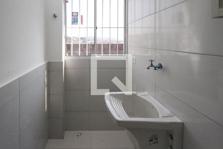Área de Serviço de apartamento para alugar com 2 quartos, 36m² em Vila Antonieta, São Paulo