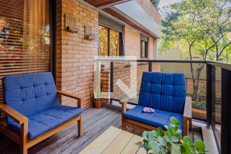 Apartamento para alugar com 155m², 4 quartos e 2 vagasVaranda