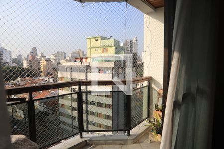 Apartamento à venda com 144m², 3 quartos e 2 vagasSacada da sala 2