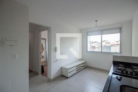 Sala/Cozinha de apartamento à venda com 2 quartos, 32m² em Fazenda Aricanduva, São Paulo