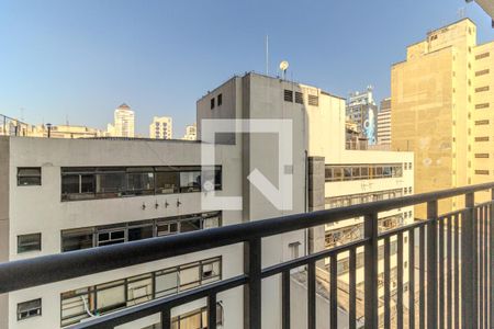 Vista do Studio de kitnet/studio à venda com 1 quarto, 19m² em República, São Paulo