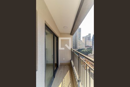Studio à venda com 25m², 1 quarto e sem vagaVaranda