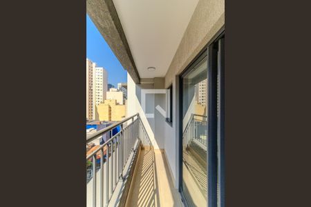 Studio à venda com 25m², 1 quarto e sem vagaVaranda