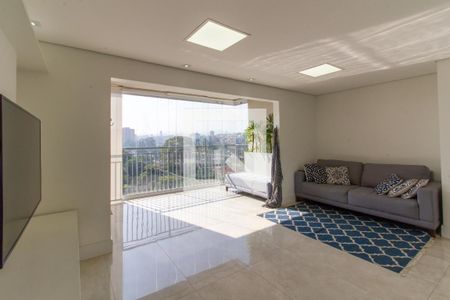 Sala de apartamento à venda com 2 quartos, 76m² em Vila Anastácio, São Paulo