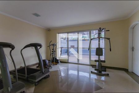 Área comum - Academia de apartamento para alugar com 1 quarto, 42m² em Vila Dom Pedro I, São Paulo