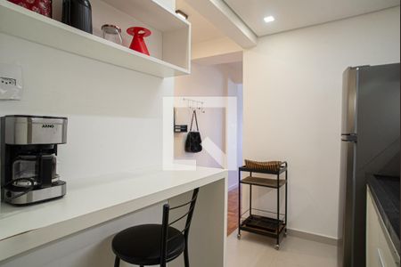 Studio à venda com 39m², 1 quarto e sem vagaCozinha