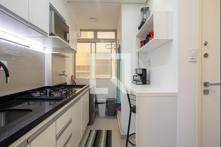 Studio à venda com 39m², 1 quarto e sem vagaCozinha