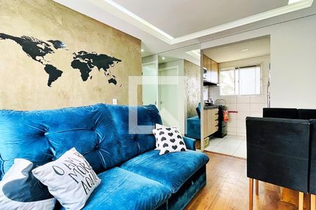 Sala de apartamento para alugar com 2 quartos, 38m² em Jardim Albertina, Guarulhos