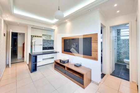 Sala de apartamento para alugar com 2 quartos, 54m² em Jardim Califórnia, Jacareí