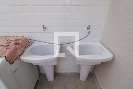 Área de Serviço de kitnet/studio para alugar com 1 quarto, 30m² em Parque Peruche, São Paulo