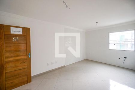 Sala e cozinha de apartamento à venda com 1 quarto, 36m² em Tatuapé, São Paulo