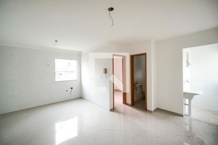 Sala e cozinha de apartamento à venda com 1 quarto, 36m² em Tatuapé, São Paulo