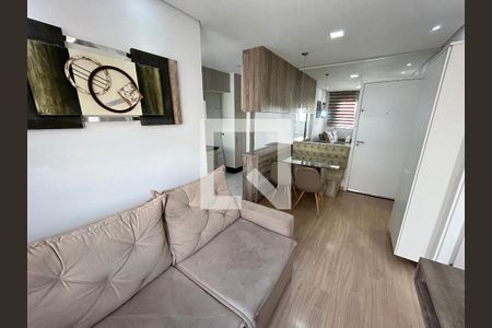 Sala de apartamento à venda com 1 quarto, 34m² em Barra Funda, São Paulo