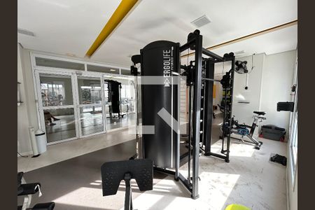 Apartamento à venda com 34m², 1 quarto e sem vaga Apartamento à venda com 34m², 1 quarto e sem vagaÁrea comum - Academia