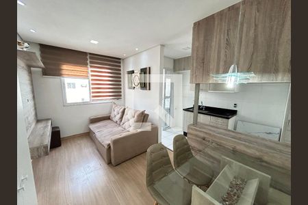 Sala de apartamento à venda com 1 quarto, 34m² em Barra Funda, São Paulo