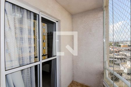 Varanda da Sala de apartamento à venda com 2 quartos, 62m² em Jardim Testae, Guarulhos
