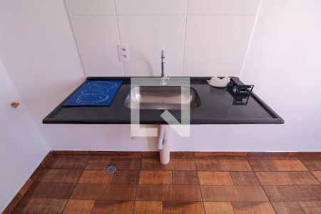 Sala/Cozinha de apartamento para alugar com 1 quarto, 24m² em Belenzinho, São Paulo