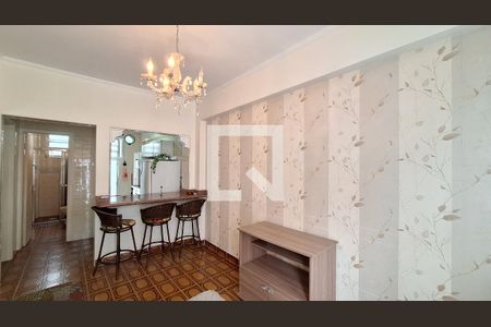  Sala de apartamento para alugar com 2 quartos, 52m² em Canto do Forte, Praia Grande