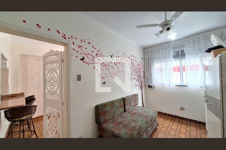 Quarto 1 de apartamento para alugar com 2 quartos, 52m² em Canto do Forte, Praia Grande