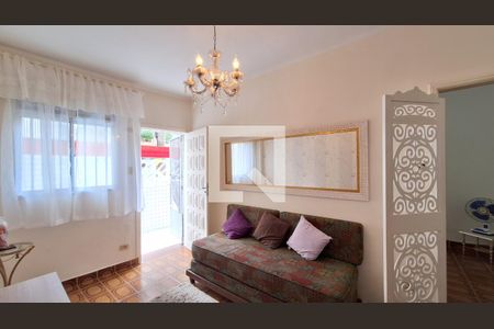 Sala de apartamento para alugar com 2 quartos, 52m² em Canto do Forte, Praia Grande