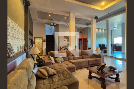 Sala de casa de condomínio à venda com 5 quartos, 570m² em Vargem Pequena, Rio de Janeiro