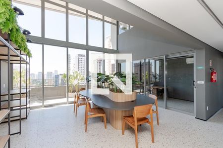 Apartamento à venda com 25m², 1 quarto e sem vagaÁrea comum - Salão de festas