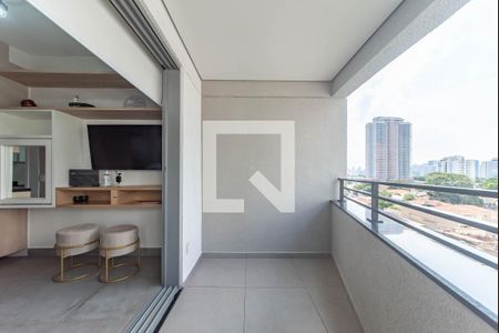 Apartamento à venda com 25m², 1 quarto e sem vagaVaranda