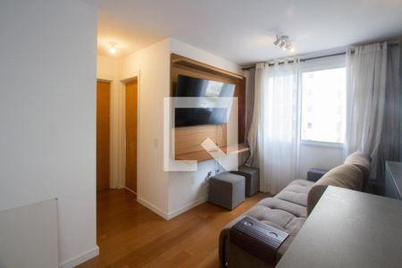 Sala de apartamento para alugar com 2 quartos, 43m² em Santo Amaro, São Paulo