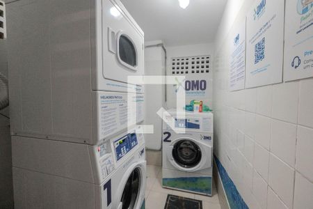 Studio à venda com 28m², 1 quarto e 1 vagaLavanderia