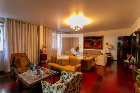 Sala de apartamento à venda com 4 quartos, 270m² em Centro, Belo Horizonte