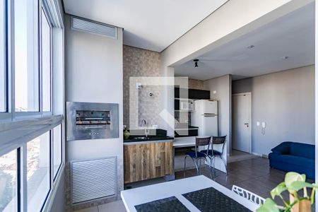 Sala Studio de kitnet/studio para alugar com 1 quarto, 43m² em Vila Oliveira, Mogi das Cruzes