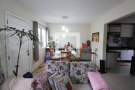 Sala de casa de condomínio para alugar com 3 quartos, 120m² em Igara, Canoas