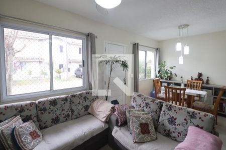 Sala de casa de condomínio para alugar com 3 quartos, 120m² em Igara, Canoas