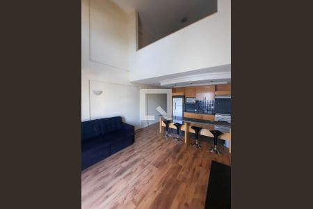 Sala de apartamento para alugar com 1 quarto, 54m² em Indianópolis, São Paulo