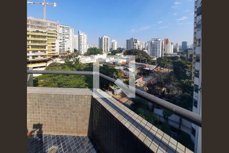 Varanda de apartamento para alugar com 1 quarto, 54m² em Indianópolis, São Paulo