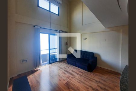 Sala de apartamento para alugar com 1 quarto, 54m² em Indianópolis, São Paulo
