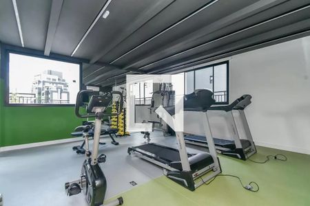 Studio à venda com 24m², 1 quarto e sem vaga Studio à venda com 24m², 1 quarto e sem vagaÁrea comum - Academia