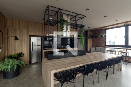Apartamento para alugar com 37m², 1 quarto e sem vagaÁrea comum - Salão de festas