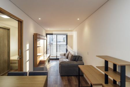 Sala de apartamento para alugar com 1 quarto, 37m² em Vila Buarque, São Paulo