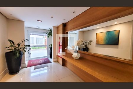 Apartamento para alugar com 55m², 2 quartos e 2 vagas Apartamento para alugar com 55m², 2 quartos e 2 vagasHall social