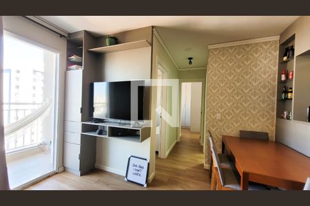 Sala de apartamento para alugar com 2 quartos, 55m² em Taquaral, Campinas
