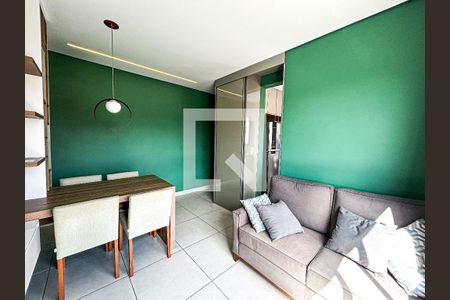 Sala/cozinha de apartamento para alugar com 2 quartos, 50m² em Copacabana, Belo Horizonte