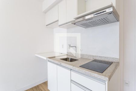 Sala/Cozinha de apartamento à venda com 1 quarto, 34m² em Indianópolis, São Paulo