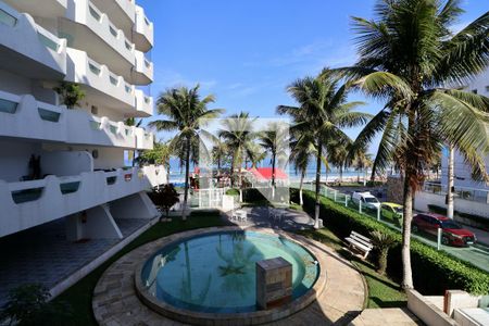 Vista Varanda Sala de apartamento para alugar com 2 quartos, 70m² em Jardim Las Palmas, Guarujá