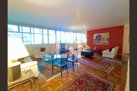 Sala  de apartamento para alugar com 3 quartos, 244m² em Copacabana, Rio de Janeiro