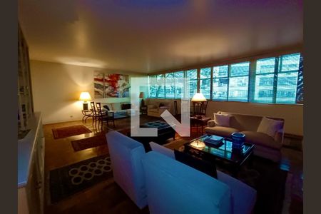 Sala de apartamento para alugar com 3 quartos, 244m² em Copacabana, Rio de Janeiro