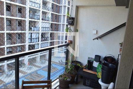 Varanda da Sala de apartamento à venda com 2 quartos, 64m² em Tanque, Rio de Janeiro