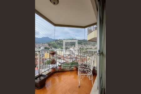 Varanda da Sala de apartamento à venda com 3 quartos, 120m² em Andaraí, Rio de Janeiro