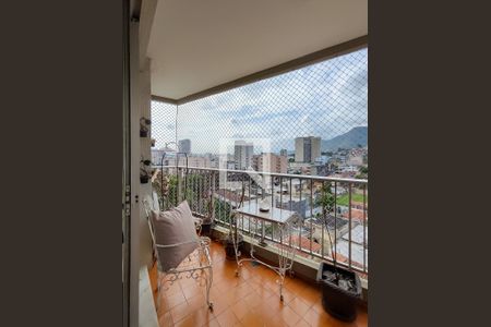 Varanda da Sala de apartamento à venda com 3 quartos, 120m² em Andaraí, Rio de Janeiro